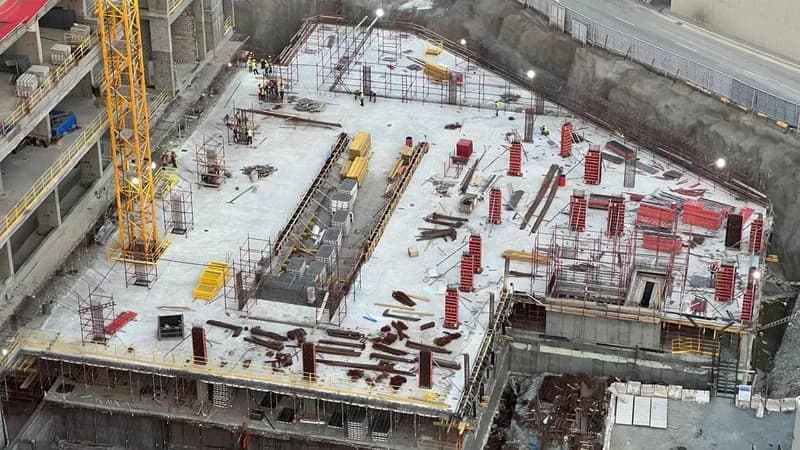 Documented detail from Residential Hotel Project, view 2
